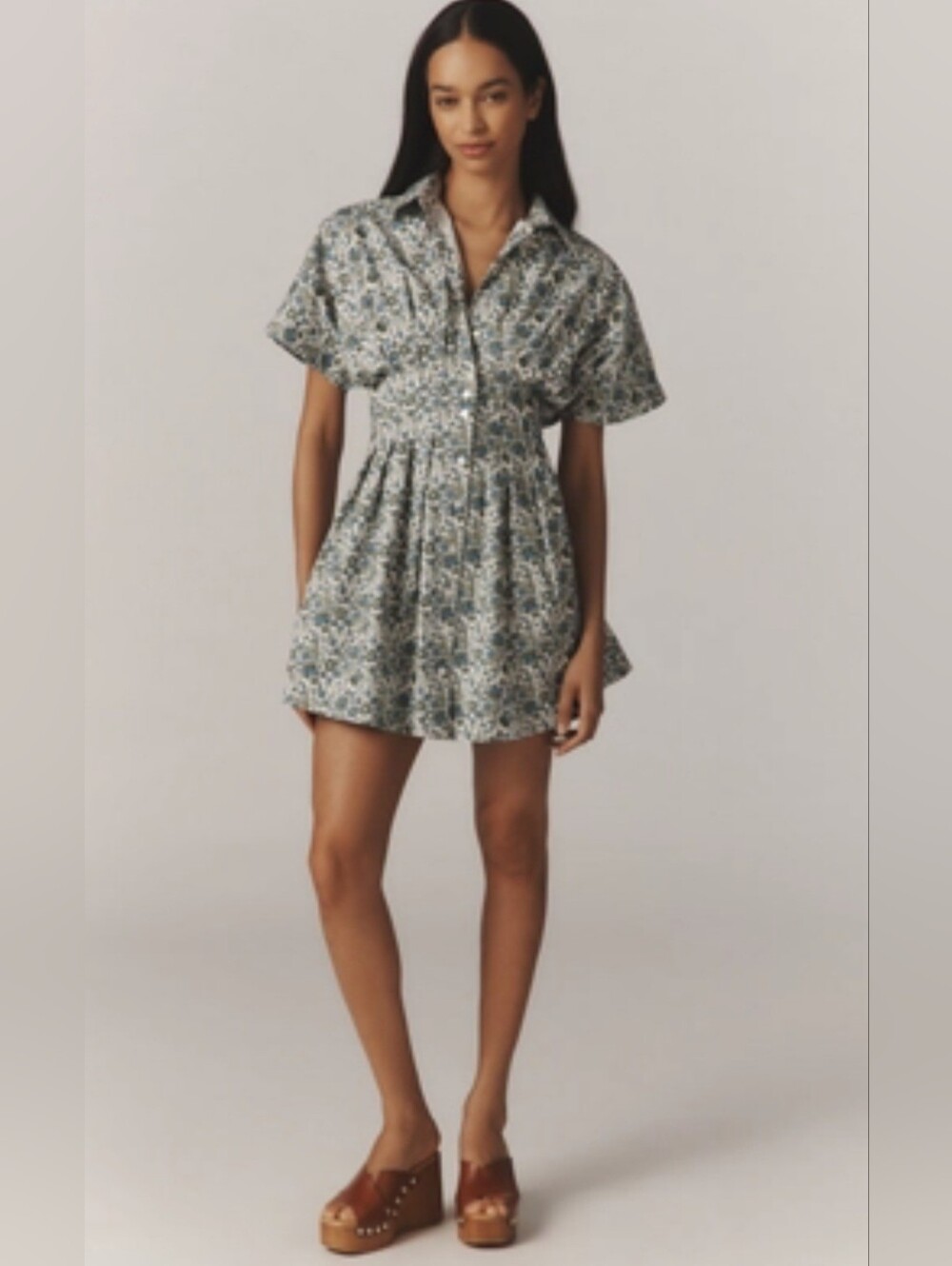 Anthropologie Tobie Mini Shirt Dress